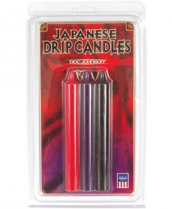 Japanese Drip Candles - Pack of 3