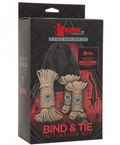 Kink Bind & Tie Initiation Hemp Rope Kit - 5 pc Kit