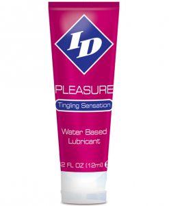 ID Pleasure Waterbased Tingling Lubricant - 12ml Tube