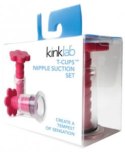 KinkLab T-Cup Nipple Suction Set