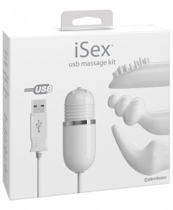 iSex USB Massage Kit - White