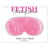Fetish Fantasy Series Satin Love Mask - Pink