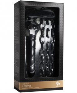 Lust Linx Deliver Silicone Flail - 10 Speed Black