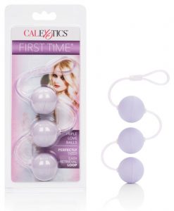 First Time Love Balls Triple Lover - Purple