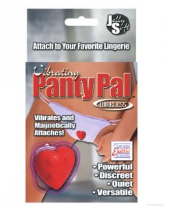 Vibrating Panty Pal Heart - Red