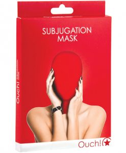 Shots Ouch Subjugation Mask - Red