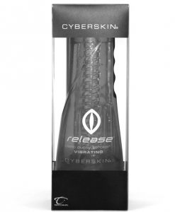 CyberSkin Release Deep Pussy Stroker - Clear