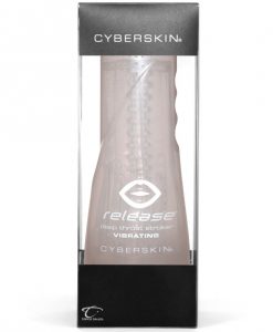 CyberSkin Release Deep Throat Stroker - Clear