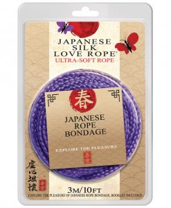 Japanese Silk Love Rope - 10' Purple