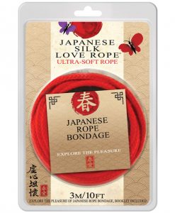 Japanese Silk Love Rope - 10' Red