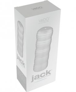 VeDO Jack Stimulation Sleeve - Crystal Clear