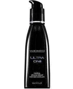 Wicked Sensual Care Ultra Chill Cooling Sensation Silicone Based Lubricant - 2 oz Fragrance Free