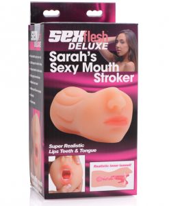 SexFlesh Deluxe Sarah's Sexy Mouth Stroker